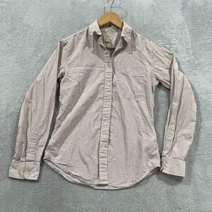 Filson Shirt Womens Small Check Button Up Long Sleeve Preppy Career‎